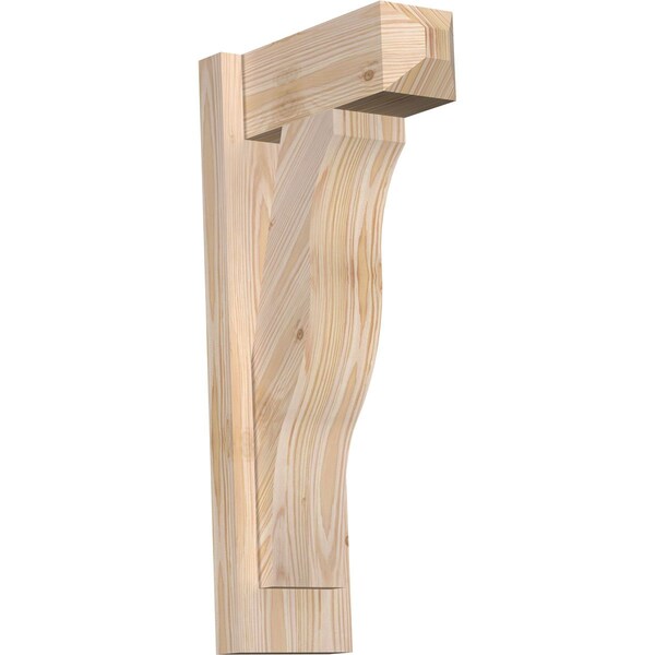 Ekena Millwork Funston Craftsman Smooth Outlooker, Douglas Fir, 5 1/2"W x 12"D x 24"H OUT06X12X24FST04SDF - main